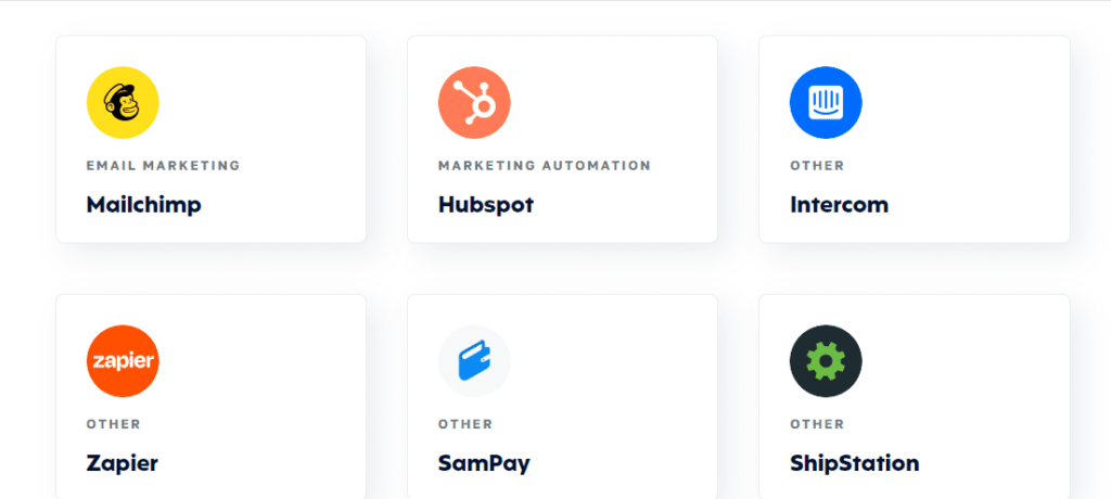 SamCart integration