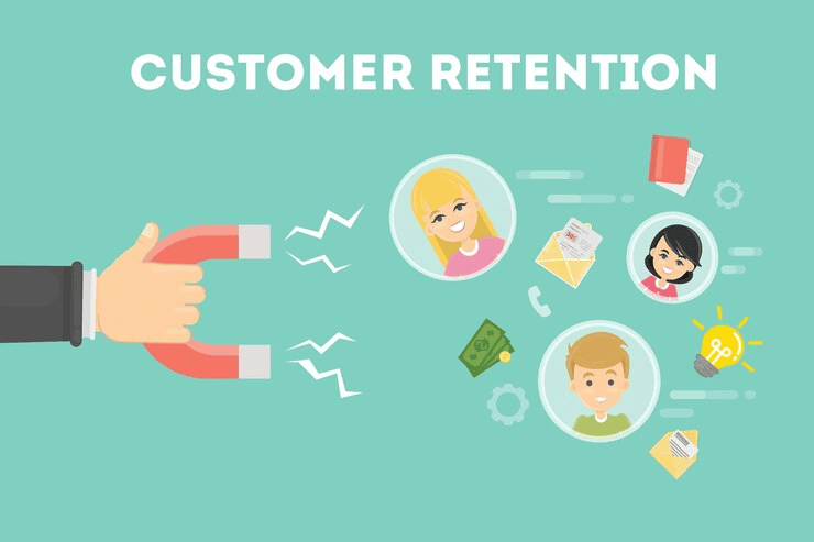 Increase in customer retention