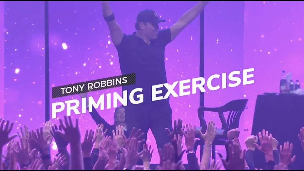 Tony Robbins Priming