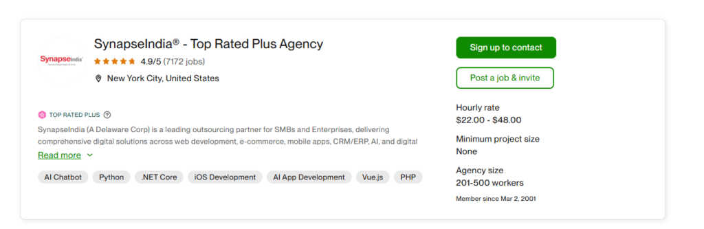 Potential to build an agency