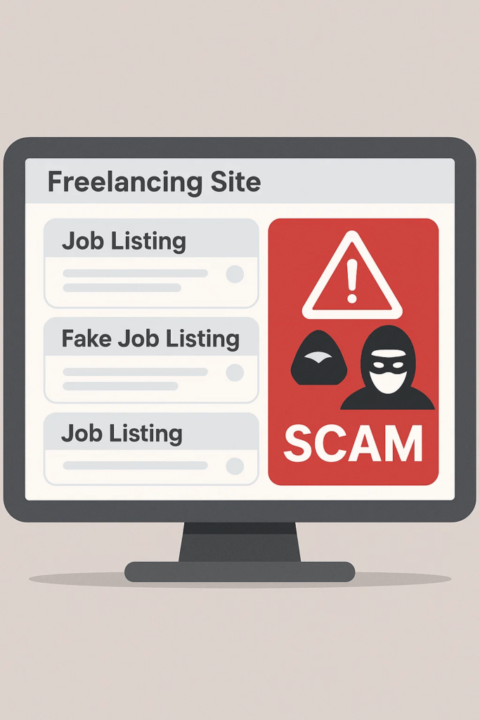 Spam and fake job listings