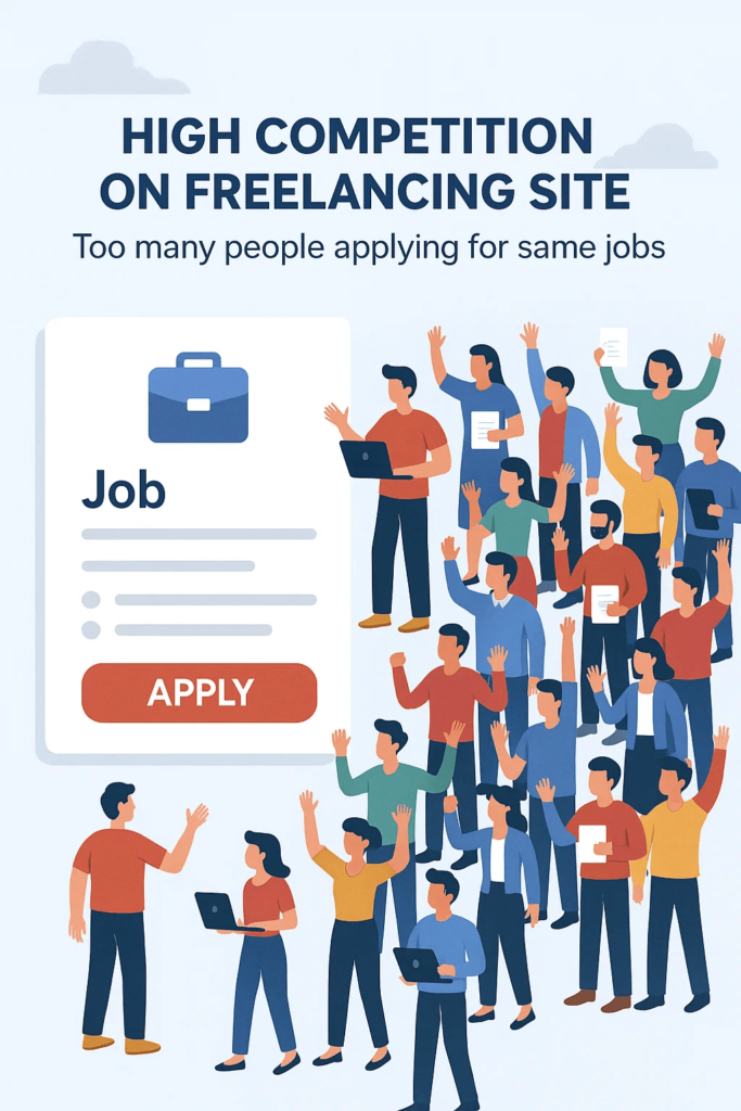 High competition and low-paying projects