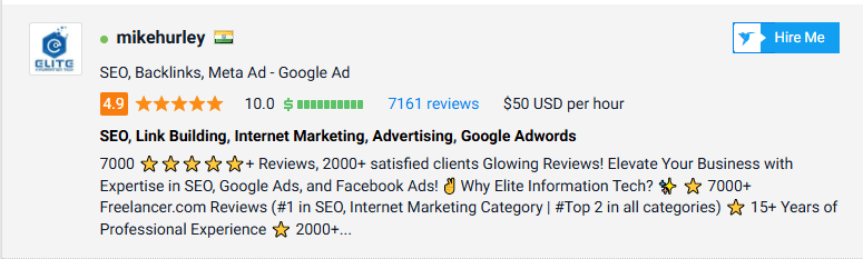 Fake profiles and unrealistic offers