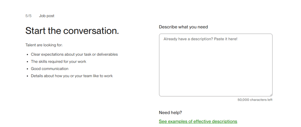 Add Description of the Project