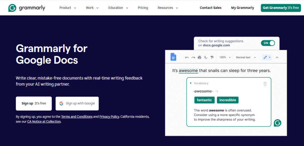 Sign up using Gmail