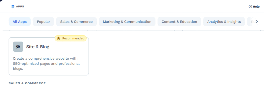 Website and Blog Creation