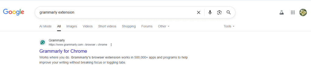 Step 1: Go to Google Search
