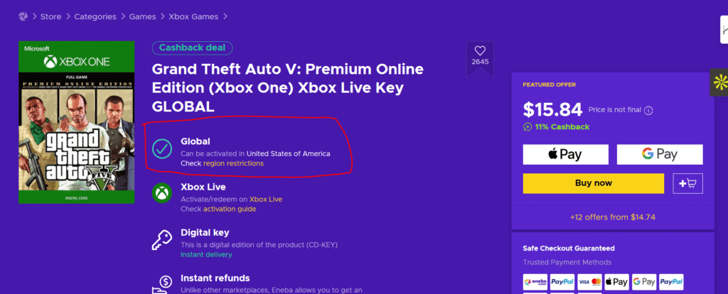 Confirm Region Compatibility