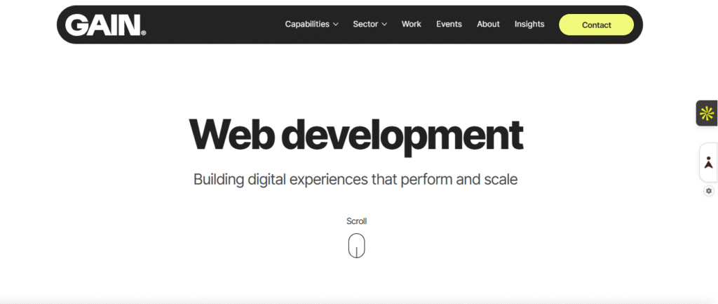 This is Gain– WordPress development specialists (UK)