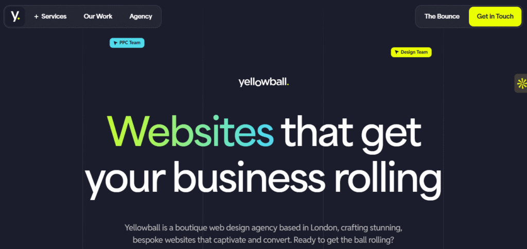 WeAreYellowball – WordPress & digital marketing agency (UK)