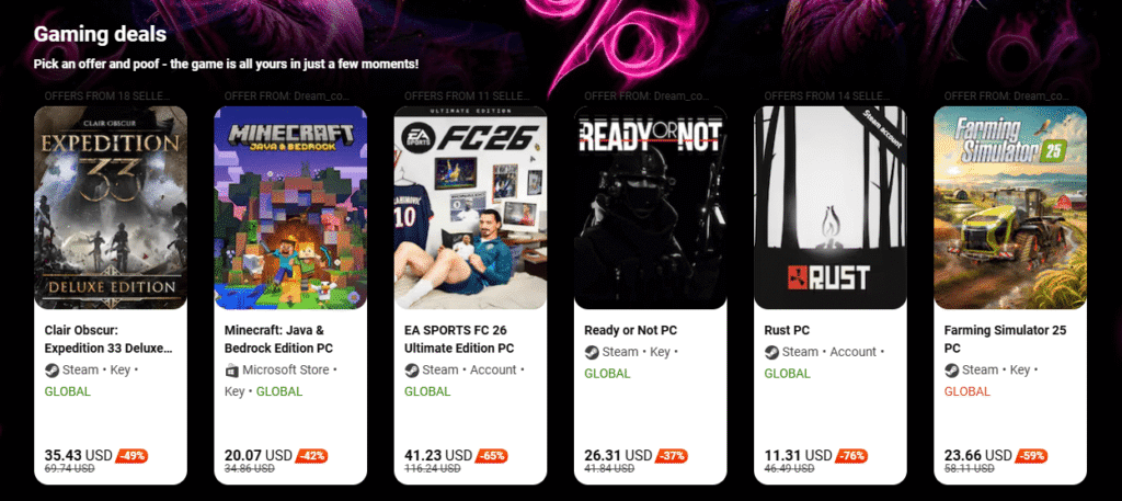 Seasonal Coupons (Black Friday, Cyber Monday, Winter Sale)