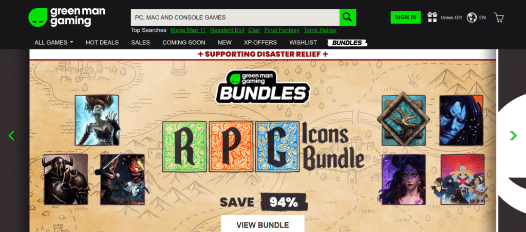 Green Man Gaming (GMG Top Competitor of G2A) 