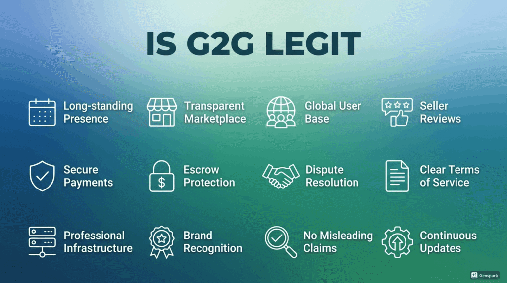 Is G2G legit and safe?