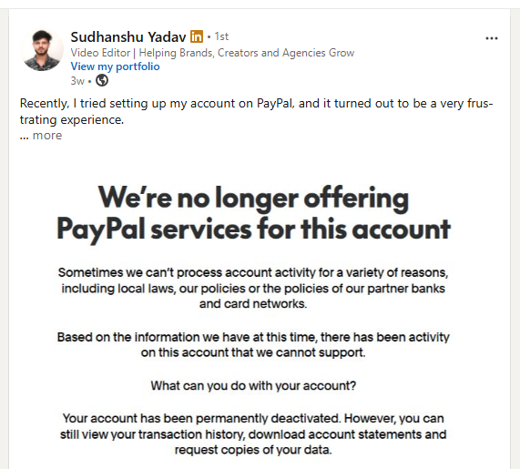 scam going around paypal
