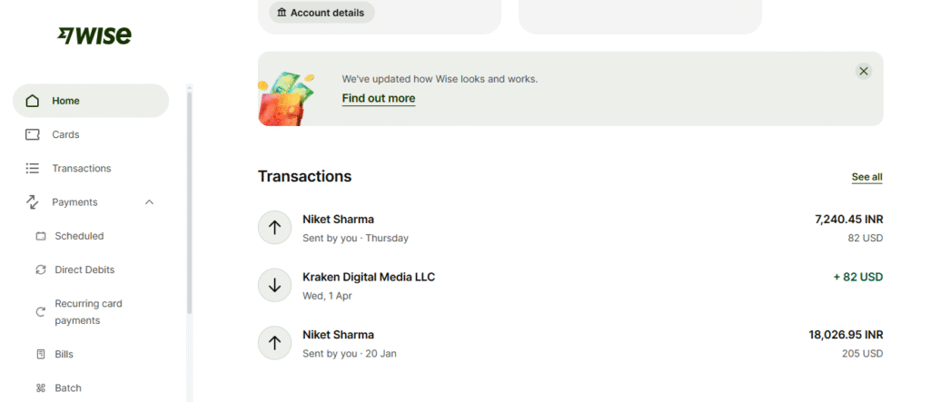 Is Wise safe to receive money?