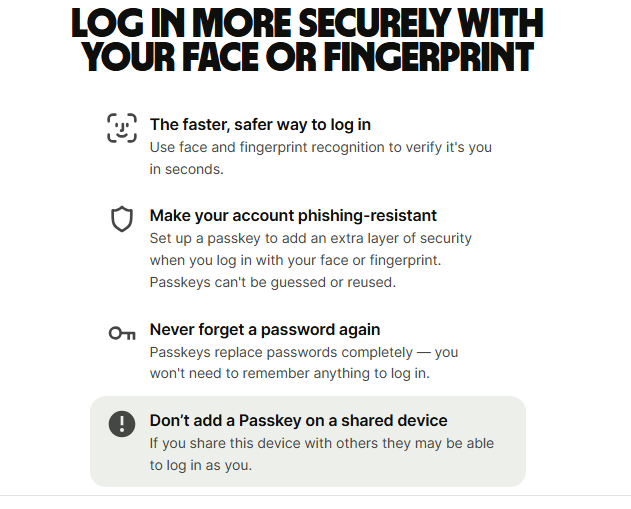 Face and fingerprint recognition