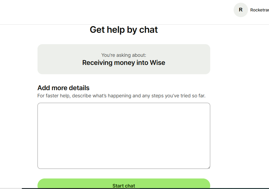 wise live chat