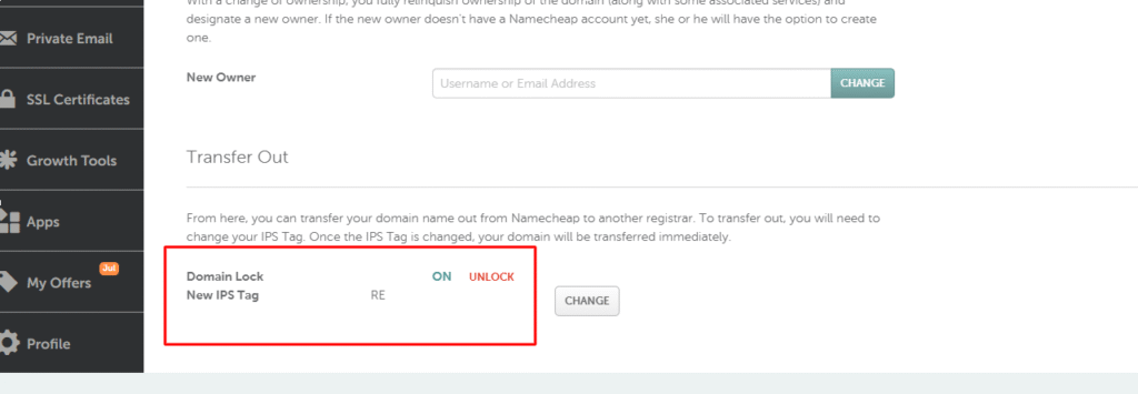 Domain Lock
