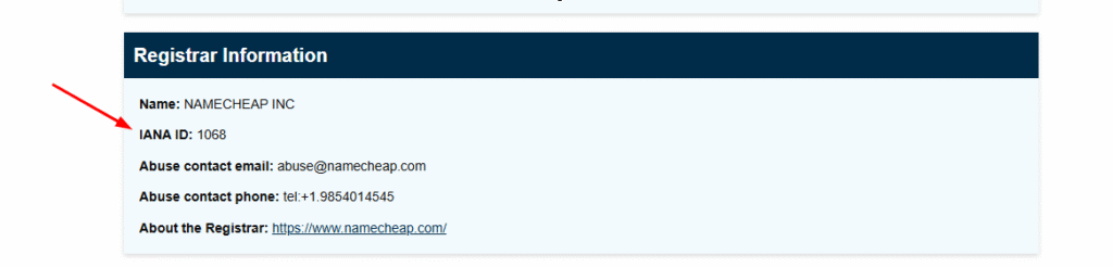 Namecheap is ICANN registered