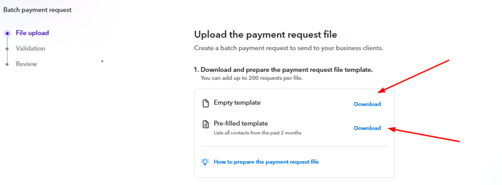 batch payment generation