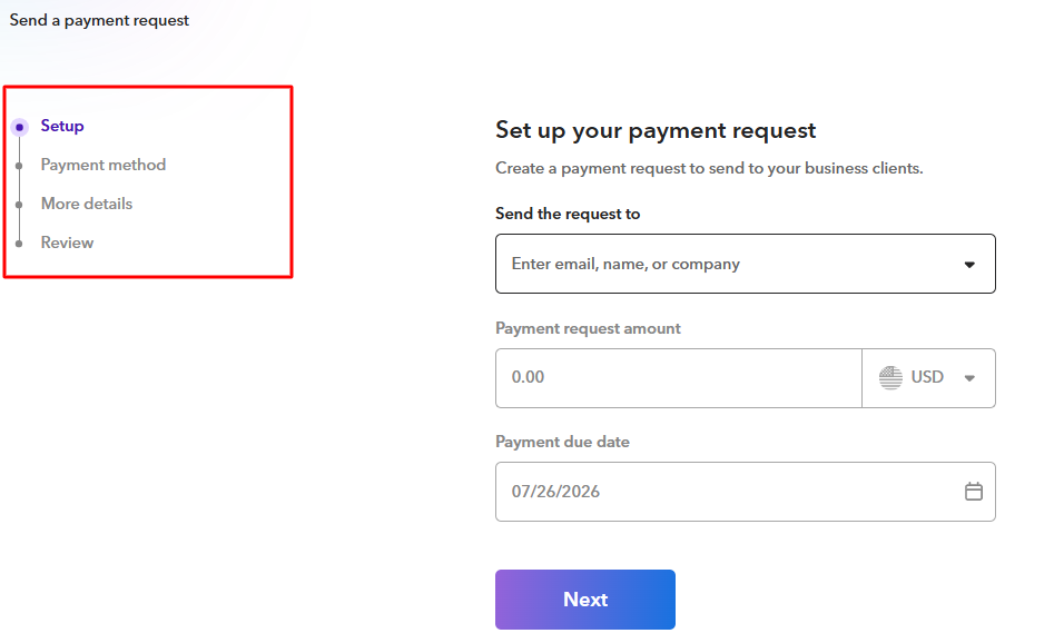 send invoice on payoneer