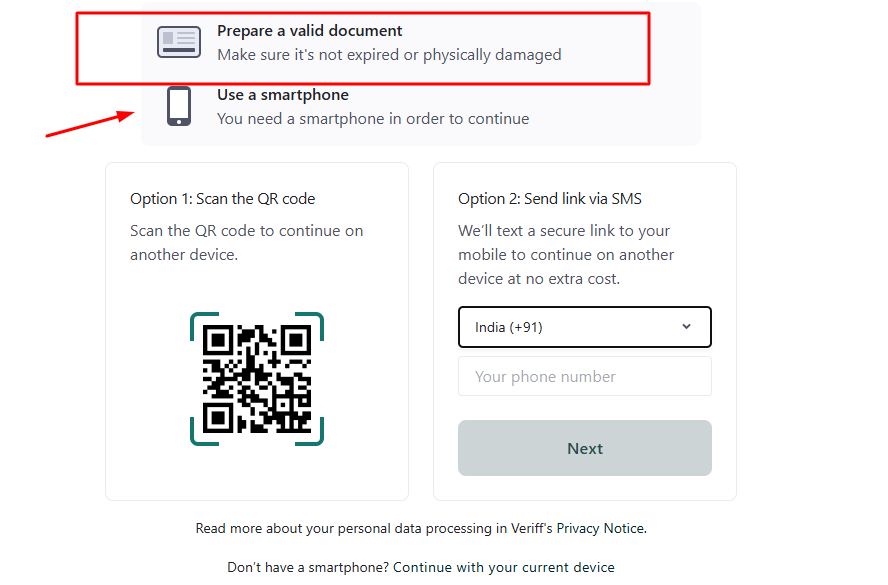 Submit your document on Porkbun
