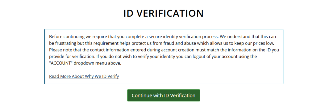 ID verification