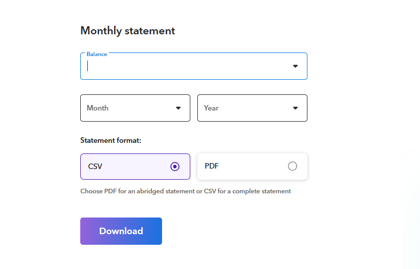 monthly payment detials
