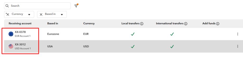 Payoneer foreign bank accounts
