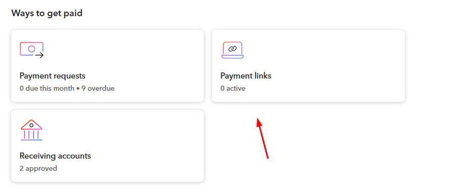 Quick payment links with Payoneer